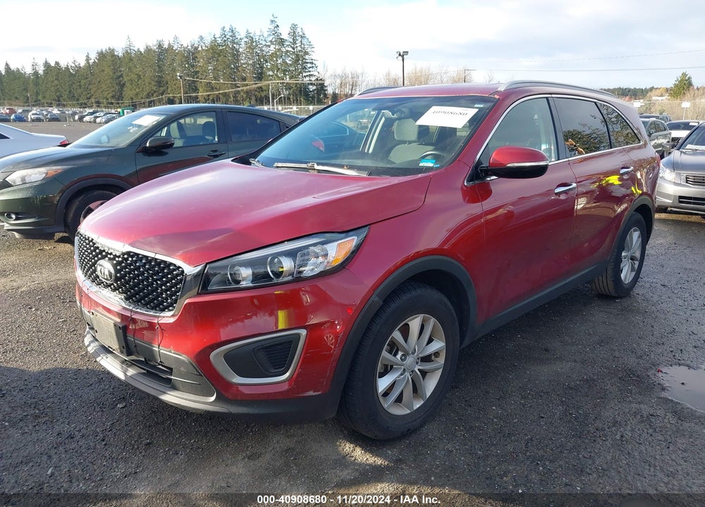 2017 KIA SORENTO 2.4L LX VIN: 5XYPG4A38HG267757