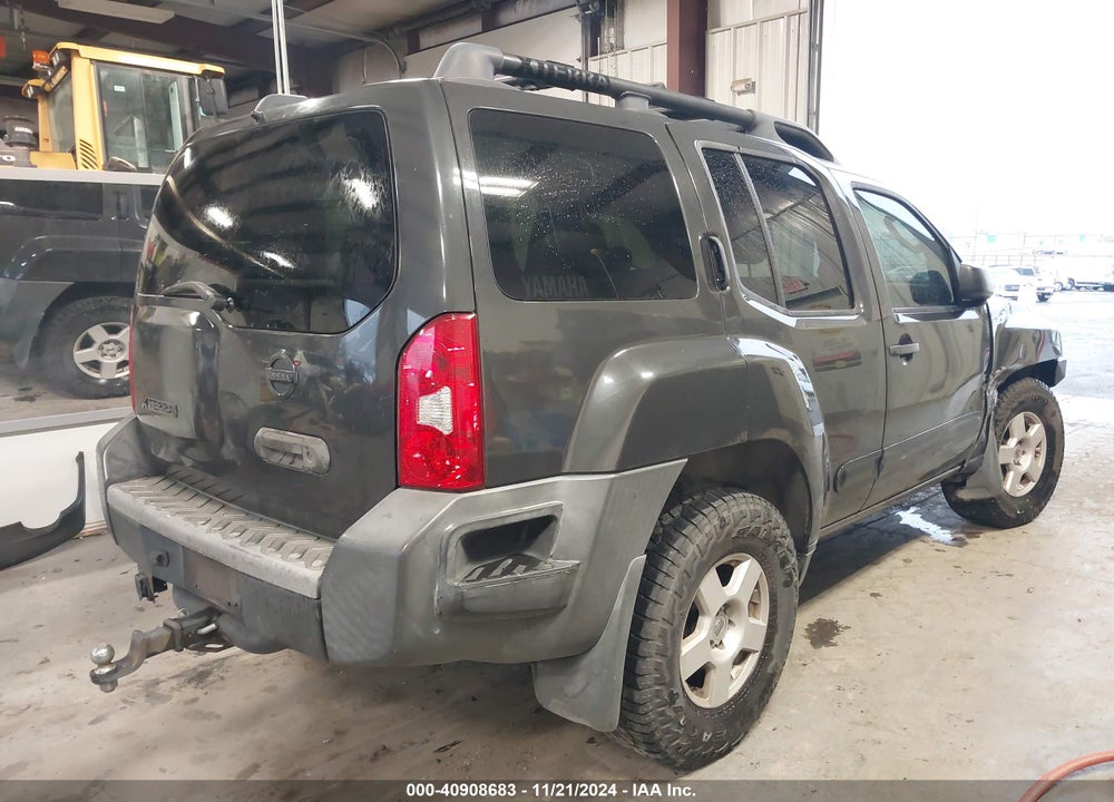 2006 NISSAN XTERRA S VIN: 5N1AN08W76C509133