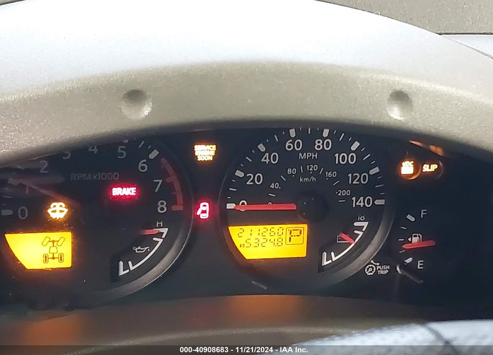 2006 NISSAN XTERRA S VIN: 5N1AN08W76C509133