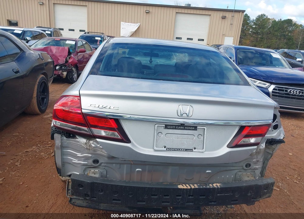2015 HONDA CIVIC LX VIN: 19XFB2F54FE084701