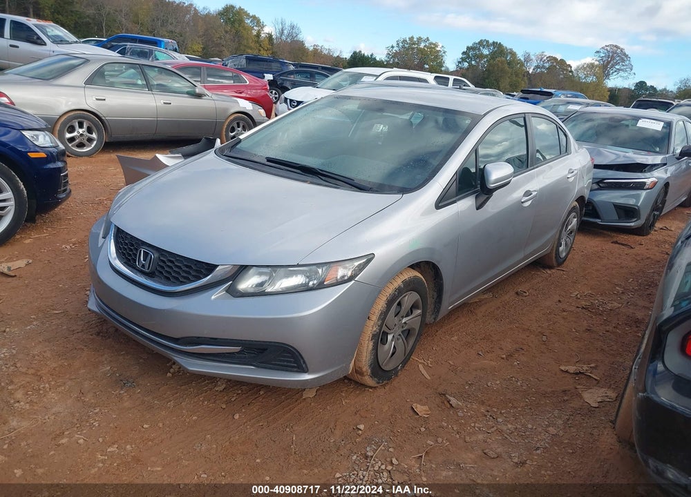 2015 HONDA CIVIC LX VIN: 19XFB2F54FE084701