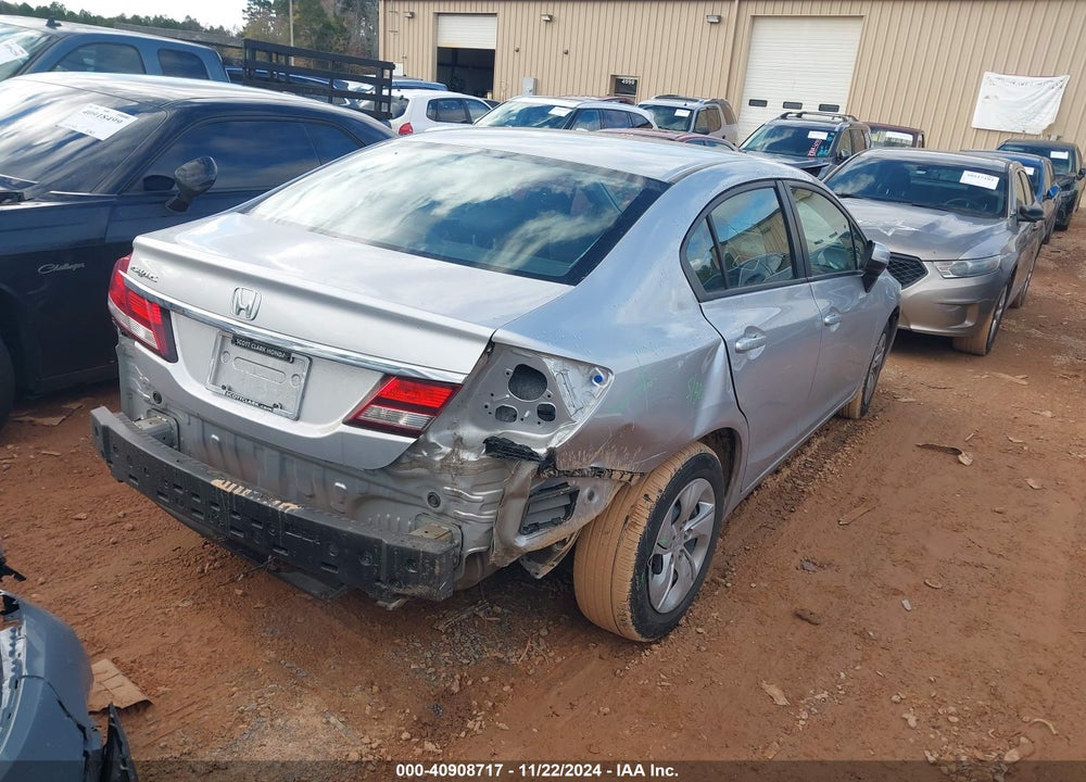2015 HONDA CIVIC LX VIN: 19XFB2F54FE084701