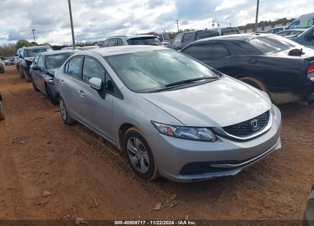 2015 HONDA CIVIC LX VIN: 19XFB2F54FE084701