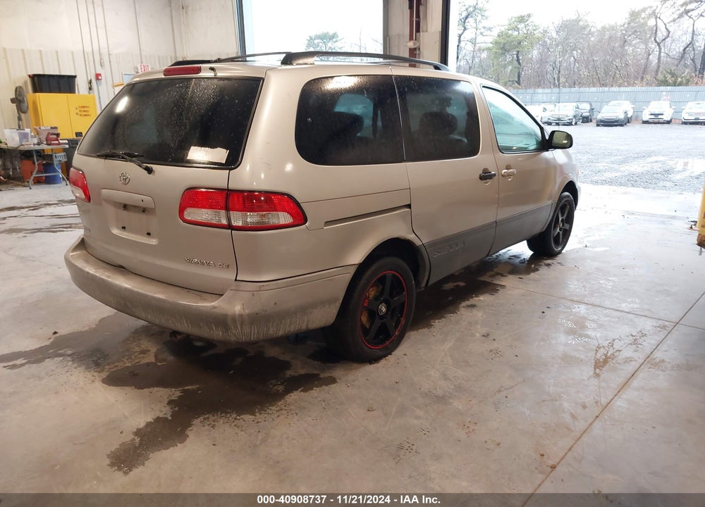 2003 TOYOTA SIENNA CE VIN: 4T3ZF19C33U551533