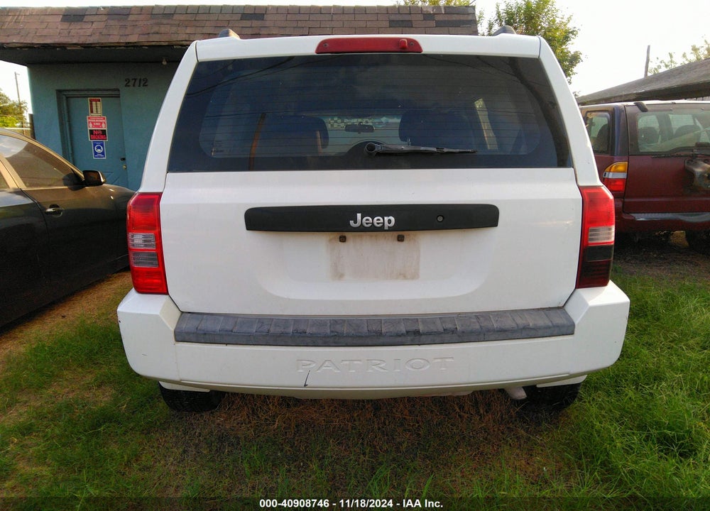 2010 JEEP PATRIOT SPORT VIN: 1J4NT2GA4AD639445