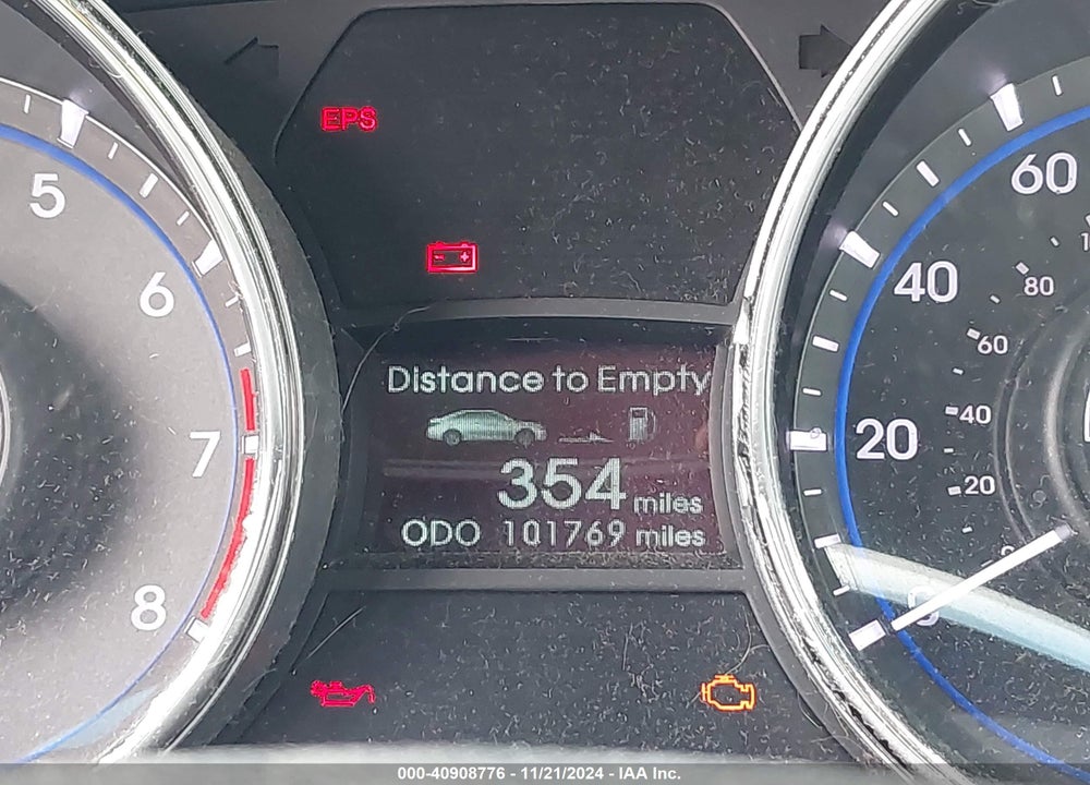 2013 HYUNDAI SONATA GLS VIN: 5NPEB4AC3DH787289