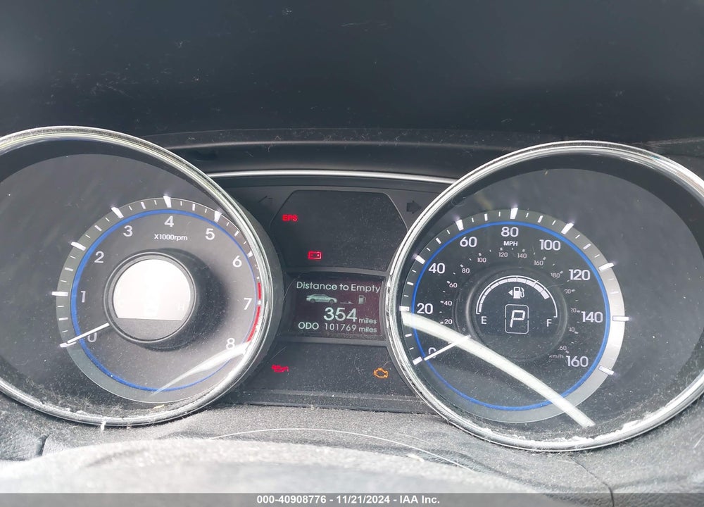 2013 HYUNDAI SONATA GLS VIN: 5NPEB4AC3DH787289
