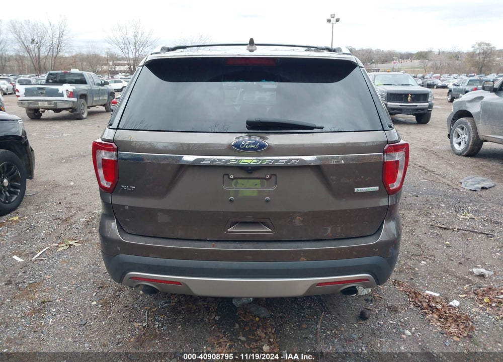 2016 FORD EXPLORER XLT VIN: 1FM5K7DH3GGB60301