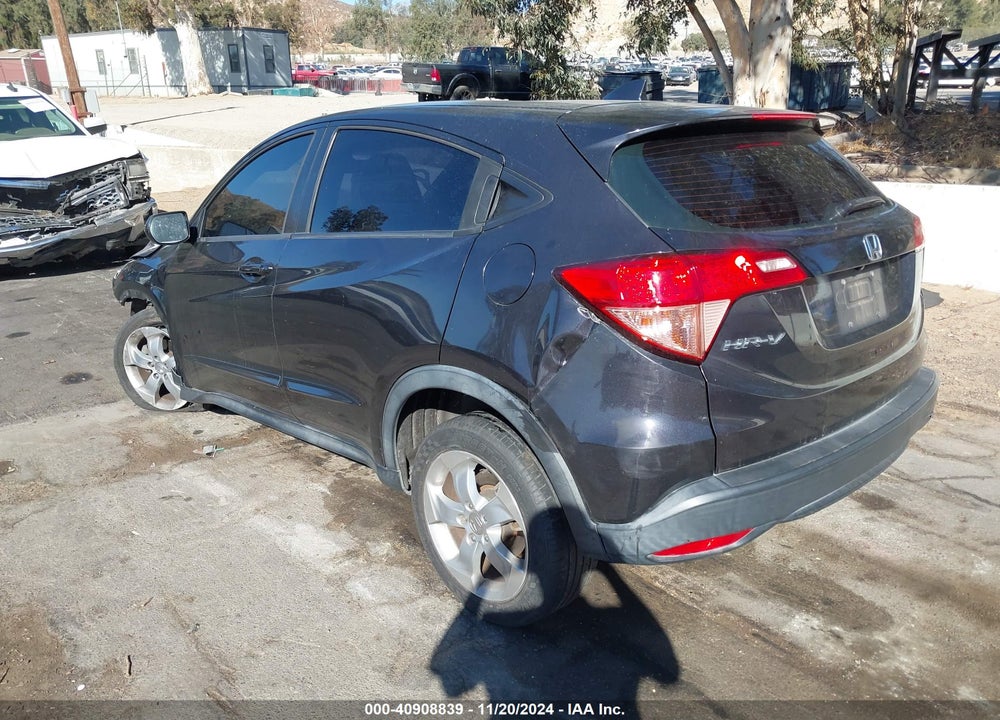 2016 HONDA HR-V LX VIN: 3CZRU5H35GM743987