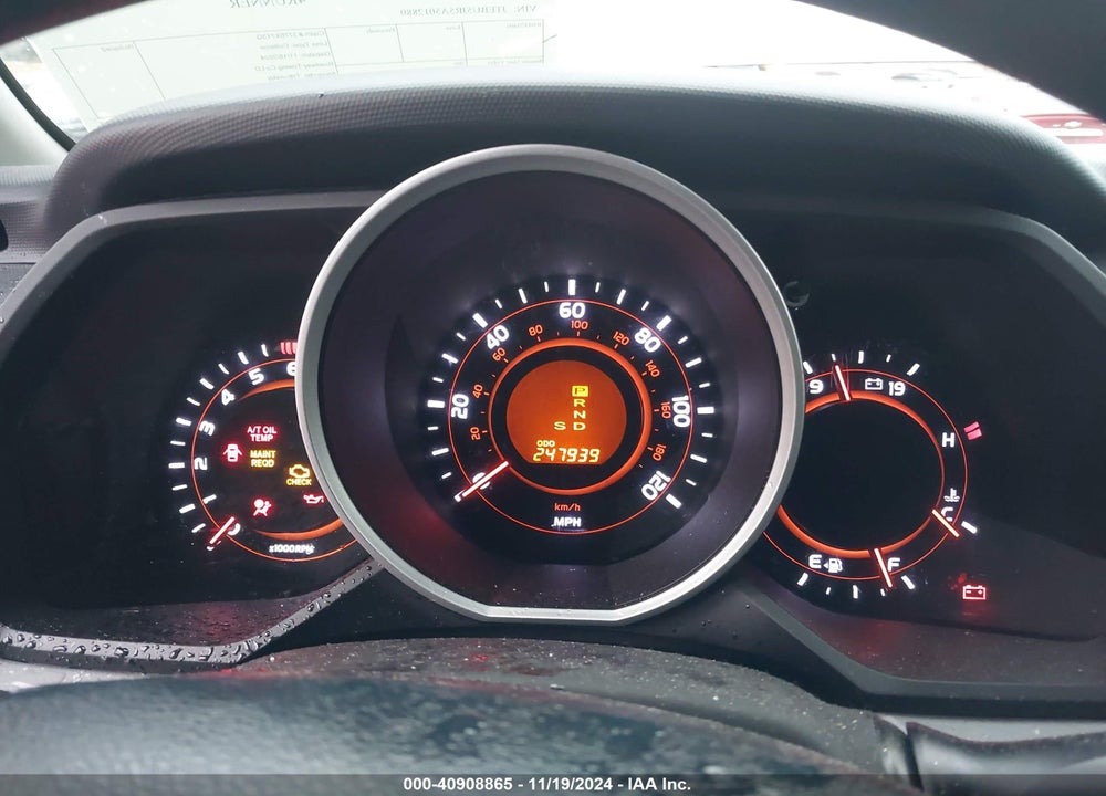 2010 TOYOTA 4RUNNER TRAIL V6 VIN: JTEBU5JR5A5012880