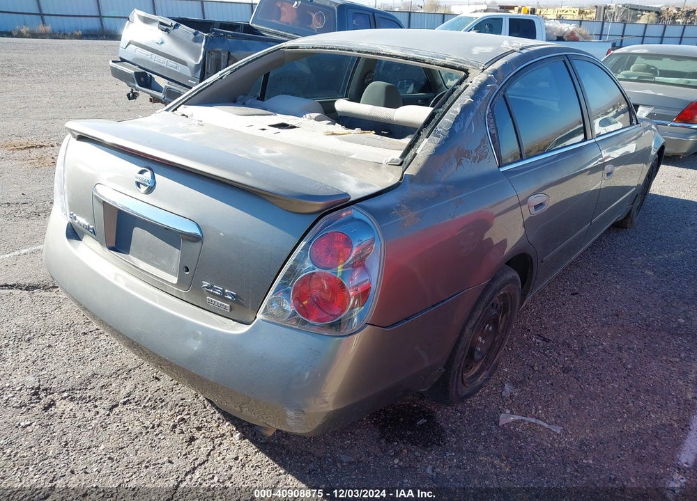 2006 NISSAN ALTIMA 2.5 S VIN: 1N4AL11D96N329557
