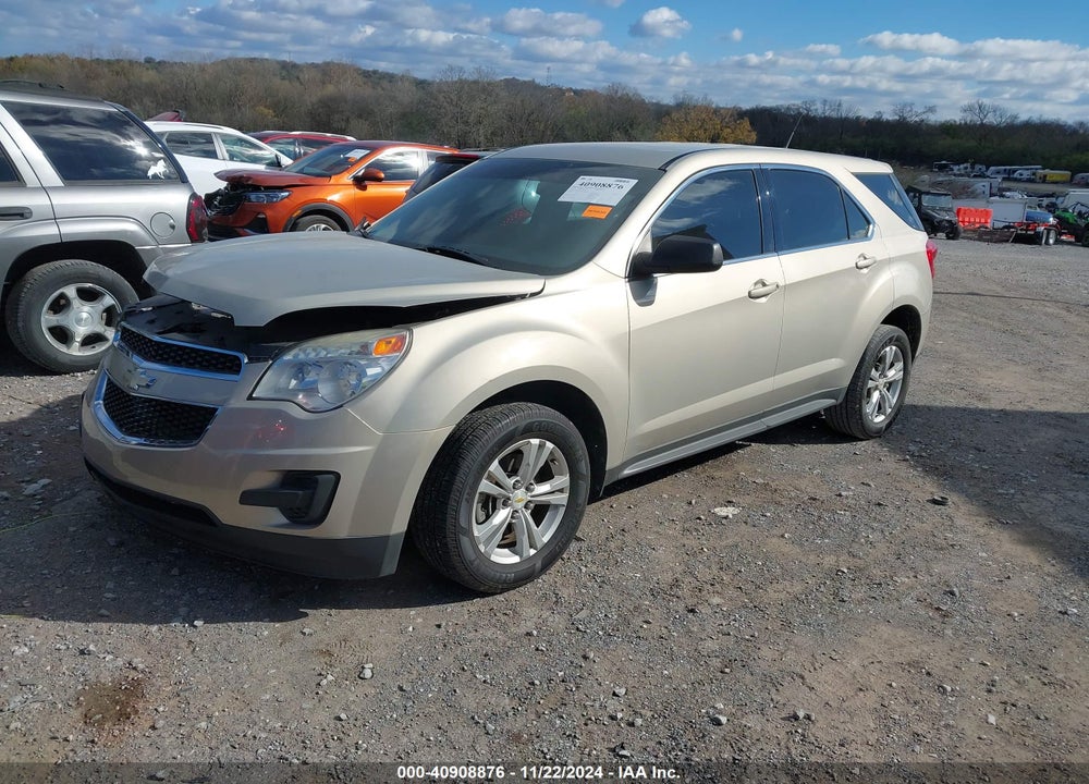2011 CHEVROLET EQUINOX LS VIN: 2GNALBECXB1296508