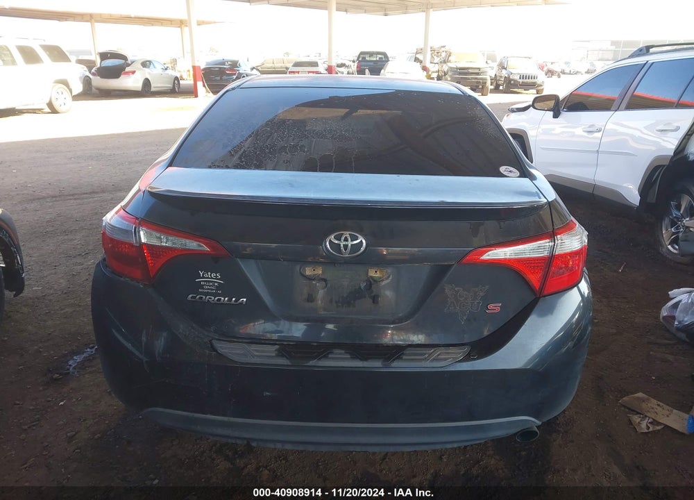 2014 TOYOTA COROLLA S PLUS VIN: 5YFBURHEXEP106776