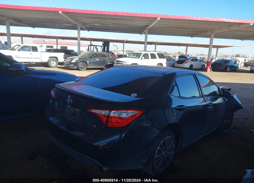 2014 TOYOTA COROLLA S PLUS VIN: 5YFBURHEXEP106776