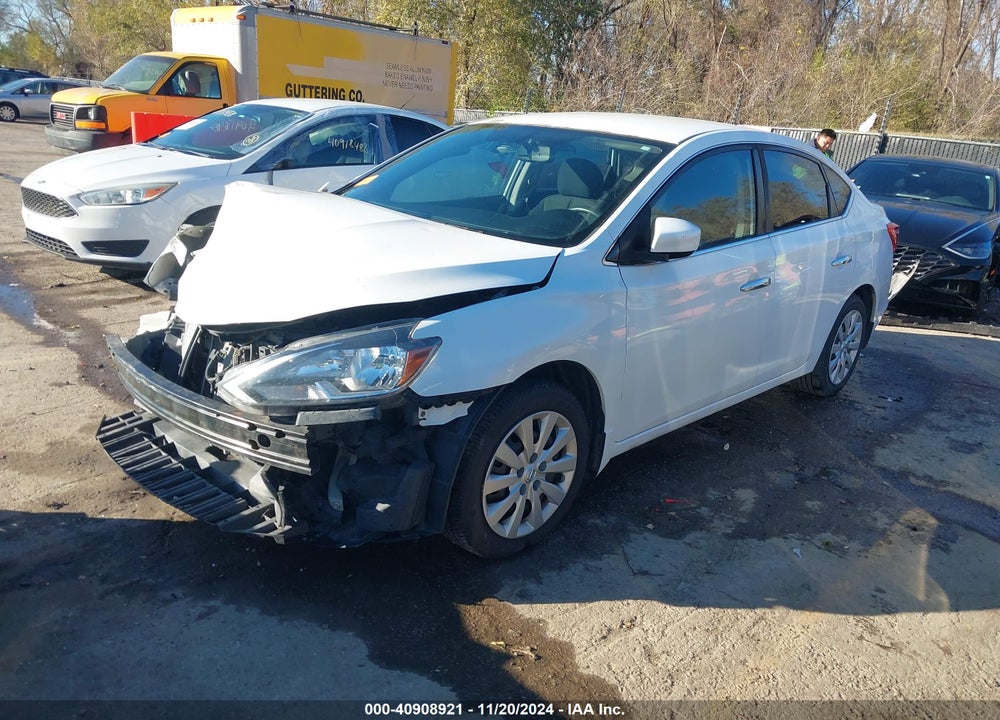 2016 NISSAN SENTRA S VIN: 3N1AB7AP6GY313365