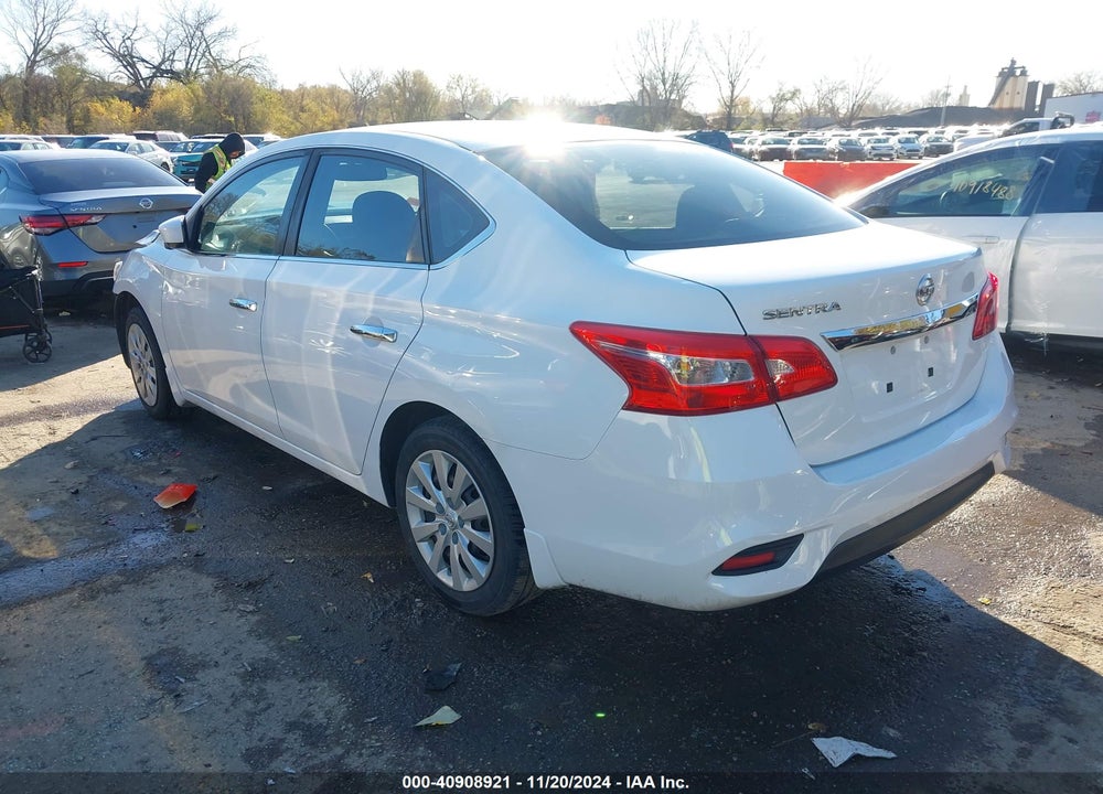 2016 NISSAN SENTRA S VIN: 3N1AB7AP6GY313365