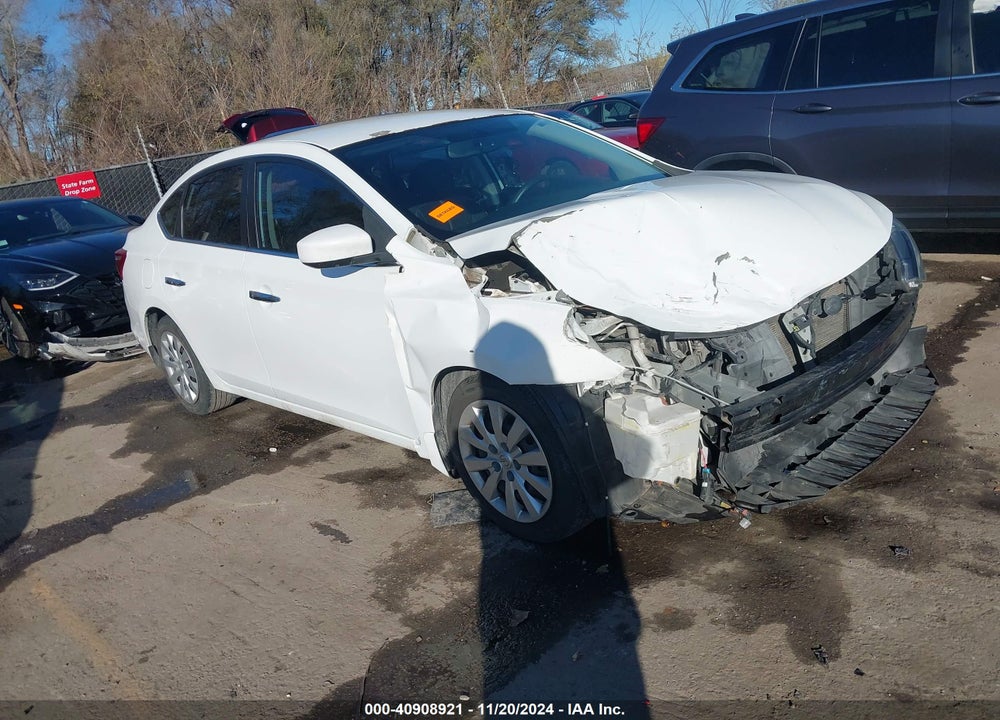 2016 NISSAN SENTRA S VIN: 3N1AB7AP6GY313365