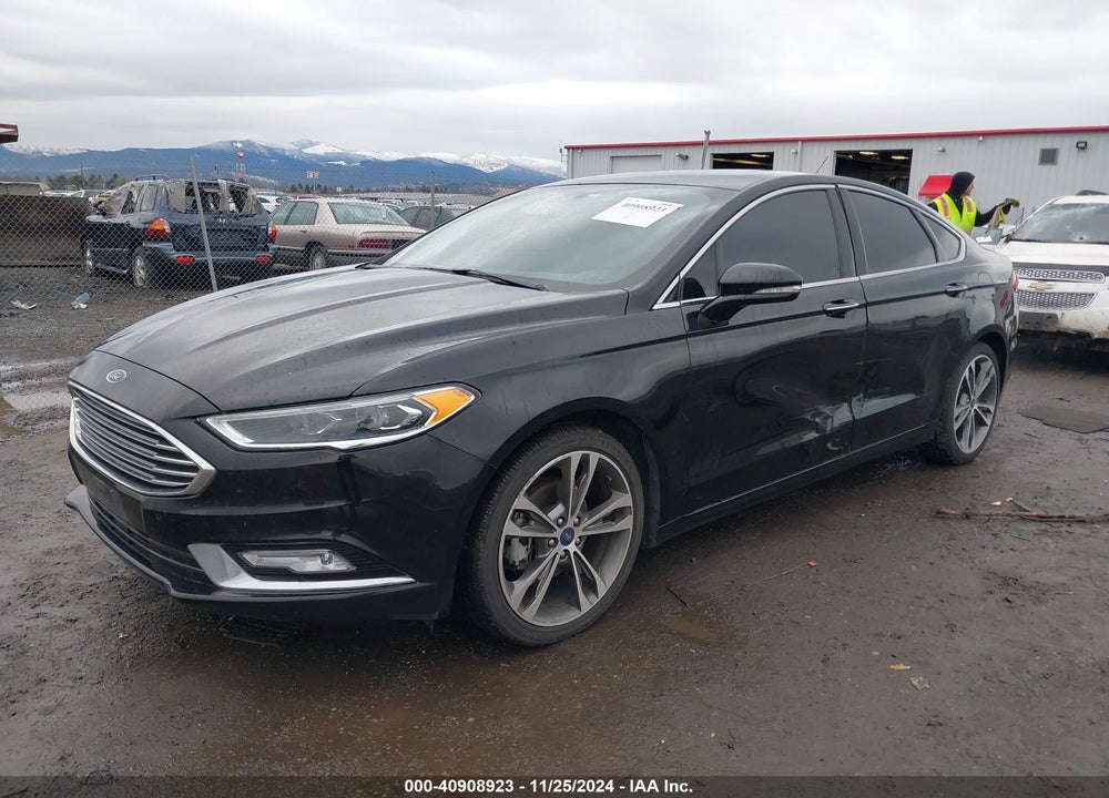 2017 FORD FUSION TITANIUM VIN: 3FA6P0D90HR158242