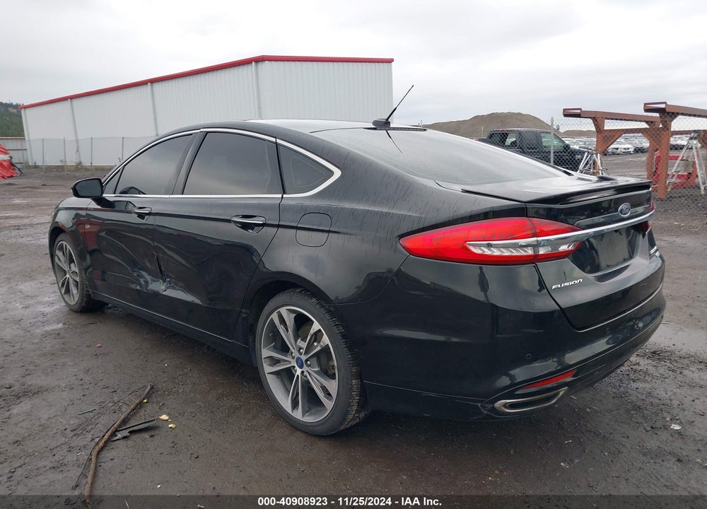 2017 FORD FUSION TITANIUM VIN: 3FA6P0D90HR158242