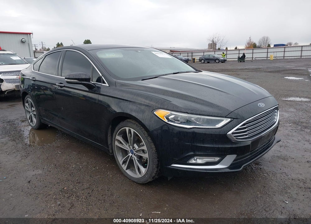 2017 FORD FUSION TITANIUM VIN: 3FA6P0D90HR158242