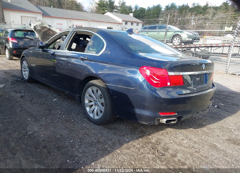 2011 BMW 750I XDRIVE VIN: WBAKC6C59BC394199