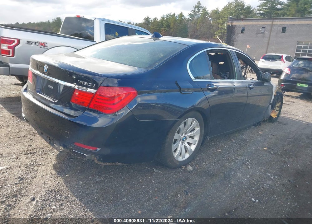 2011 BMW 750I XDRIVE VIN: WBAKC6C59BC394199