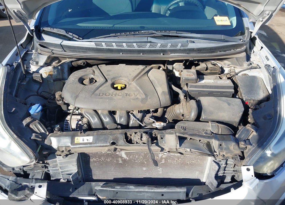 2014 HYUNDAI ELANTRA SE VIN: 5NPDH4AE1EH509620