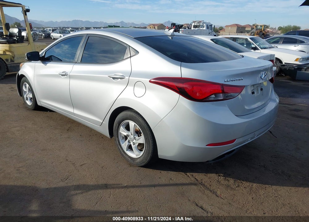 2014 HYUNDAI ELANTRA SE VIN: 5NPDH4AE1EH509620
