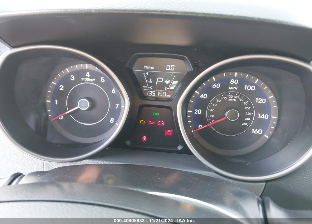 2014 HYUNDAI ELANTRA SE VIN: 5NPDH4AE1EH509620