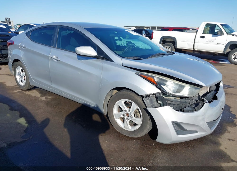 2014 HYUNDAI ELANTRA SE VIN: 5NPDH4AE1EH509620
