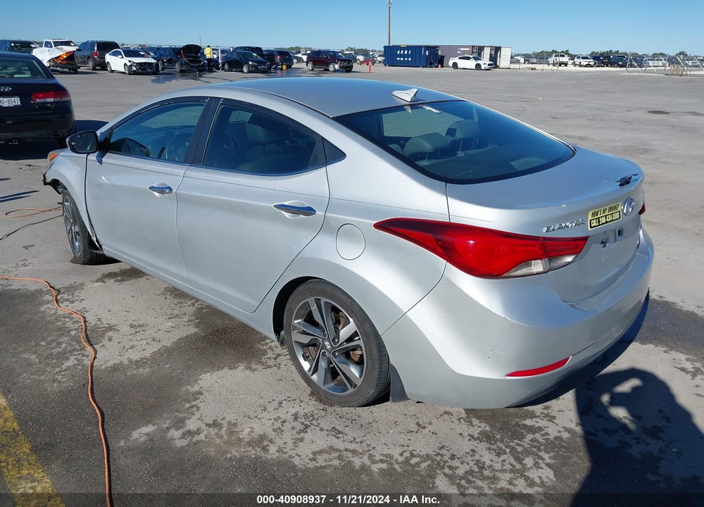 2014 HYUNDAI ELANTRA LIMITED VIN: KMHDH4AE5EU150595