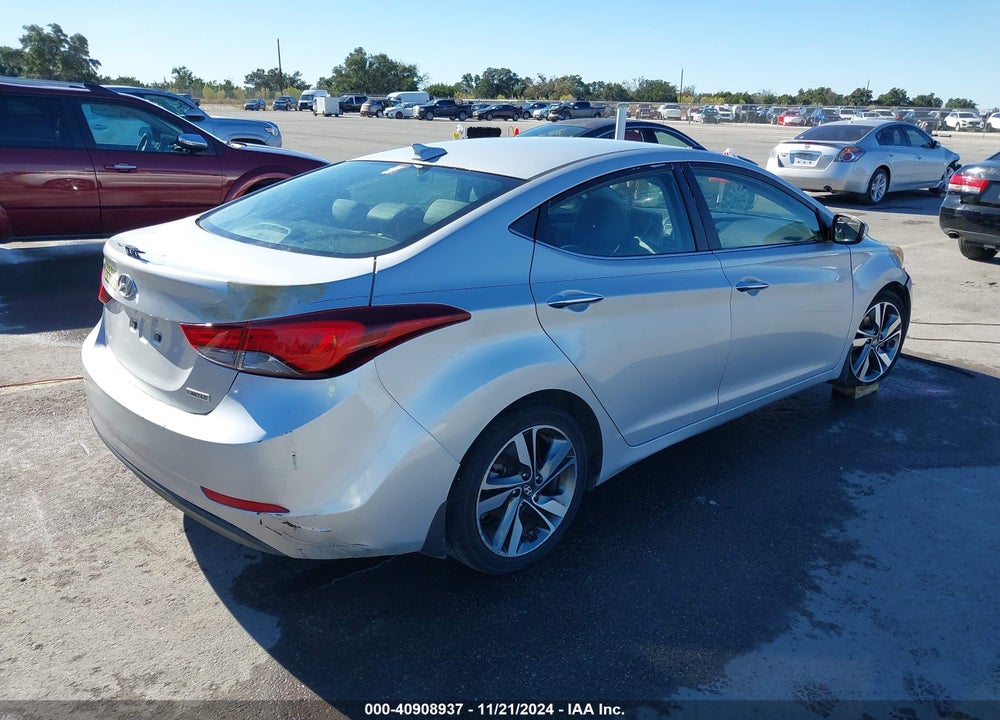 2014 HYUNDAI ELANTRA LIMITED VIN: KMHDH4AE5EU150595