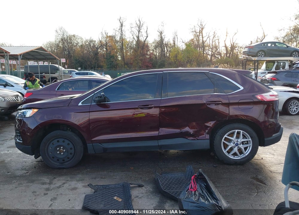 2022 FORD EDGE SEL VIN: 2FMPK4J91NBB08786
