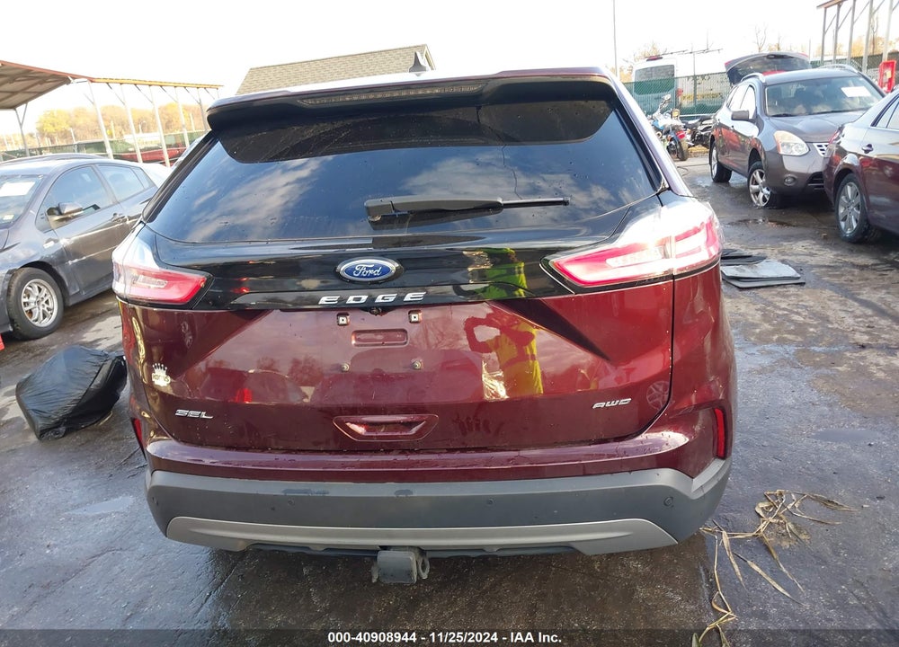 2022 FORD EDGE SEL VIN: 2FMPK4J91NBB08786