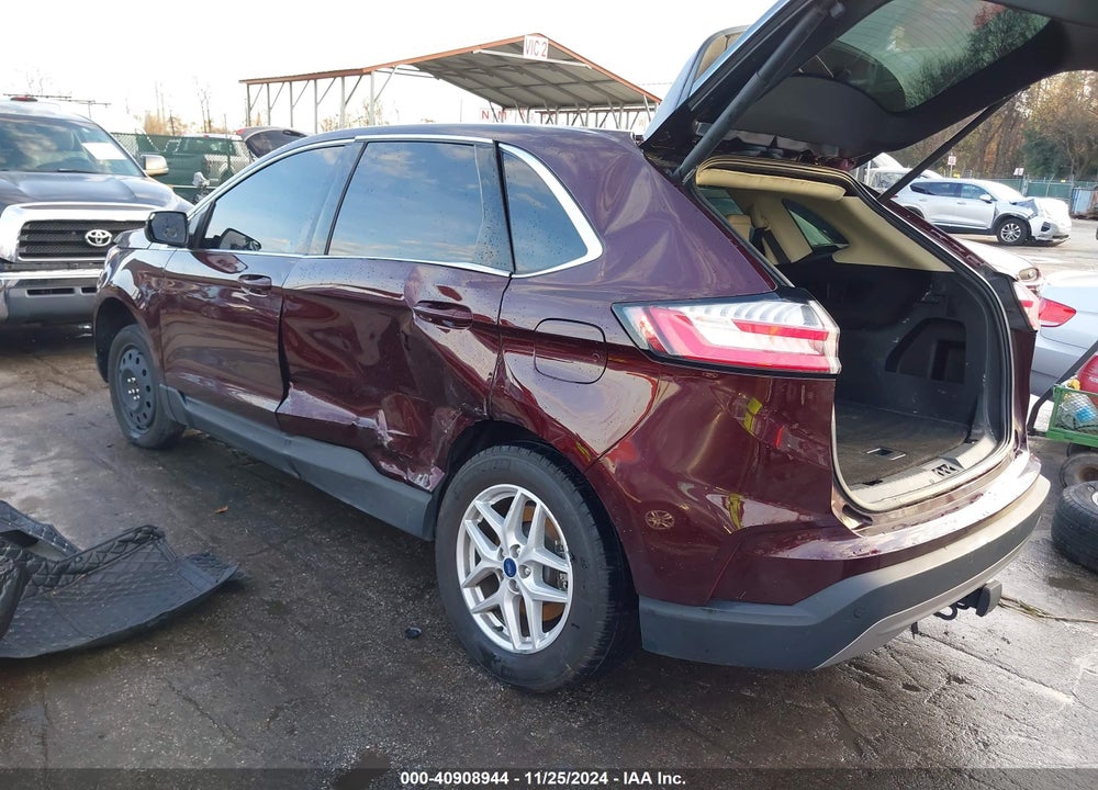 2022 FORD EDGE SEL VIN: 2FMPK4J91NBB08786