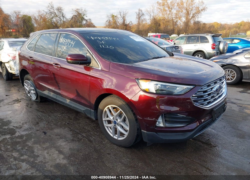 2022 FORD EDGE SEL VIN: 2FMPK4J91NBB08786