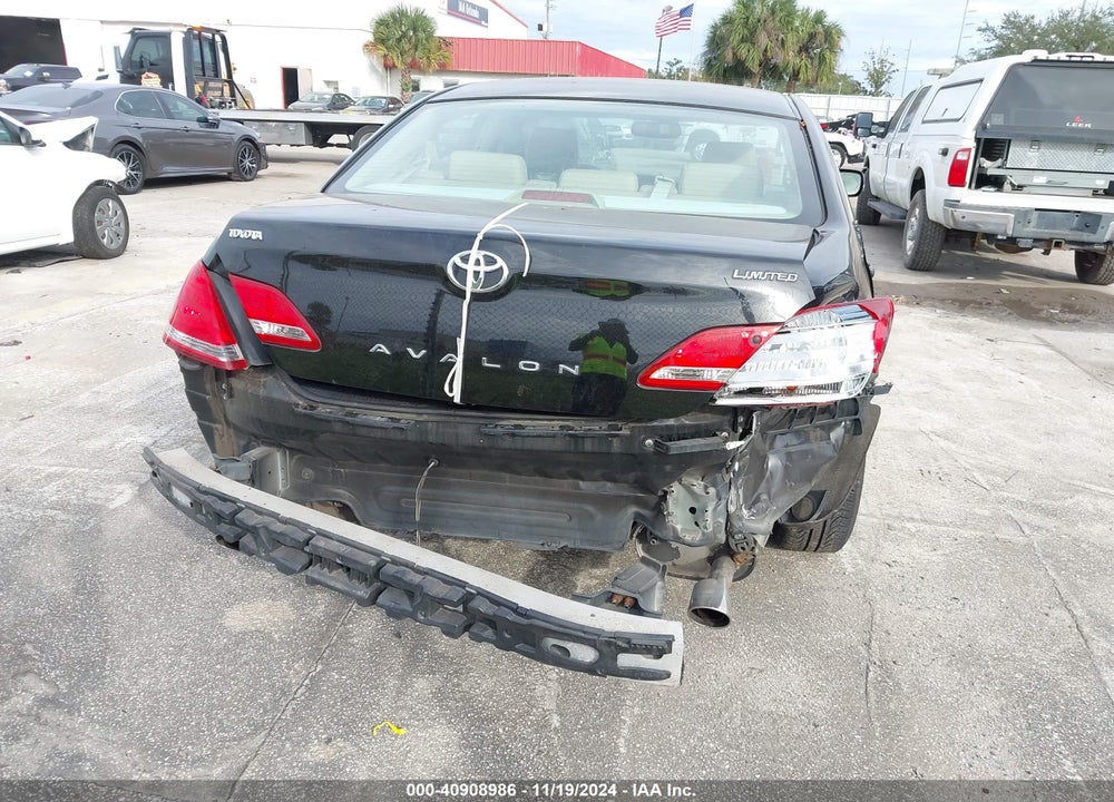 2007 TOYOTA AVALON LIMITED VIN: 4T1BK36B27U211499