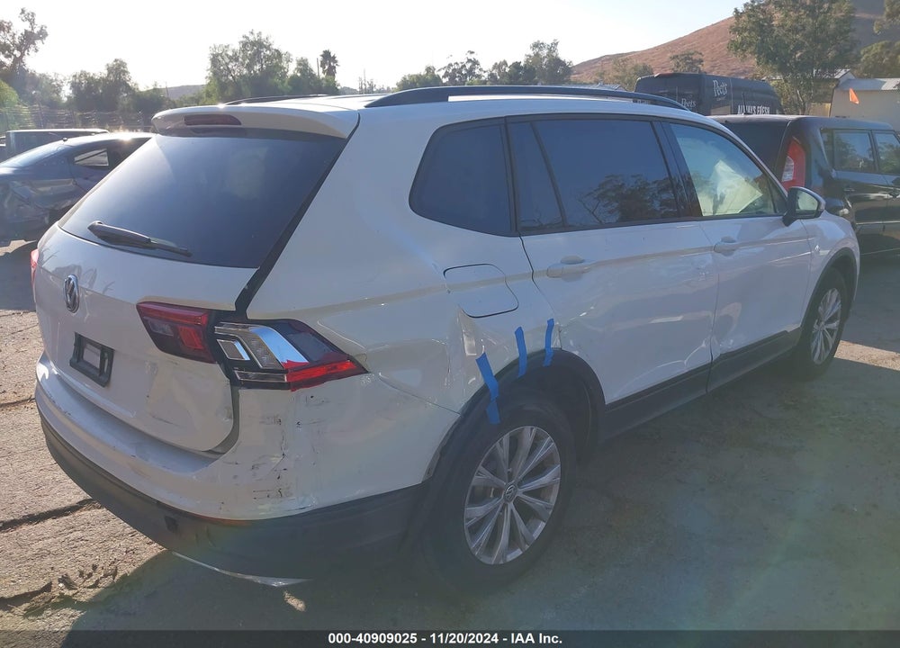 2019 VOLKSWAGEN TIGUAN 2.0T S VIN: 3VV1B7AX4KM024905