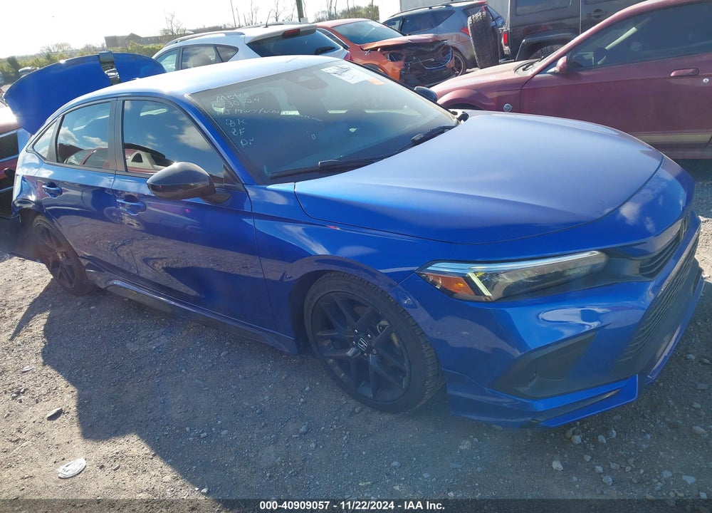 2022 HONDA CIVIC SPORT VIN: 2HGFE2F58NH585554