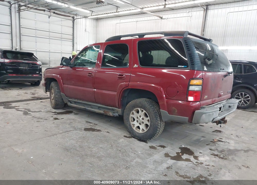 2004 CHEVROLET TAHOE Z71 VIN: 1GNEK13Z54R187342