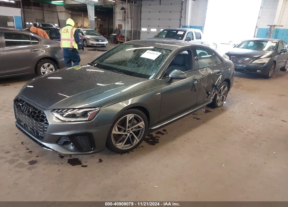 2021 AUDI A4 PREMIUM PLUS 45 TFSI S LINE QUATTRO S TRONIC VIN: WAUEAAF4XMA070251