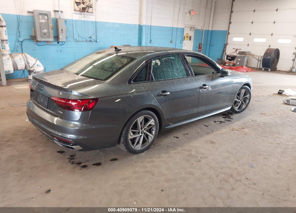 2021 AUDI A4 PREMIUM PLUS 45 TFSI S LINE QUATTRO S TRONIC VIN: WAUEAAF4XMA070251