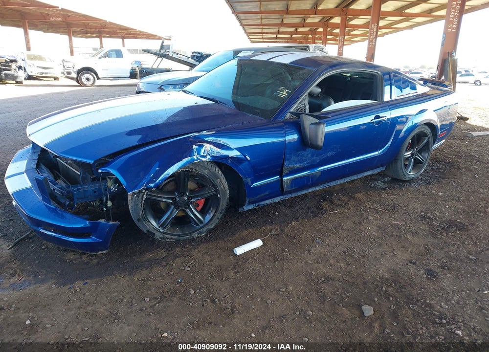2006 FORD MUSTANG V6 VIN: 1ZVFT80N565114886