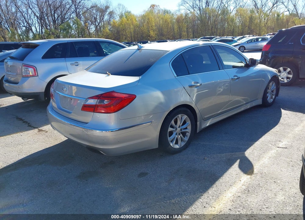 2012 HYUNDAI GENESIS 3.8 VIN: KMHGC4DD9CU176418