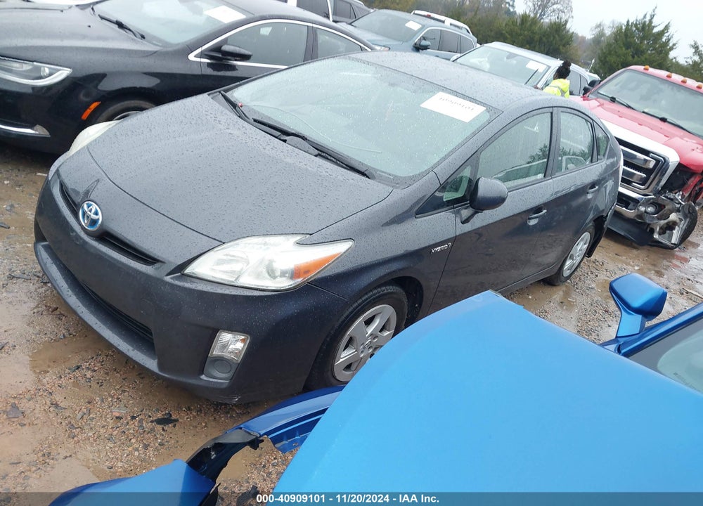 2011 TOYOTA PRIUS TWO VIN: JTDKN3DU5B1453052