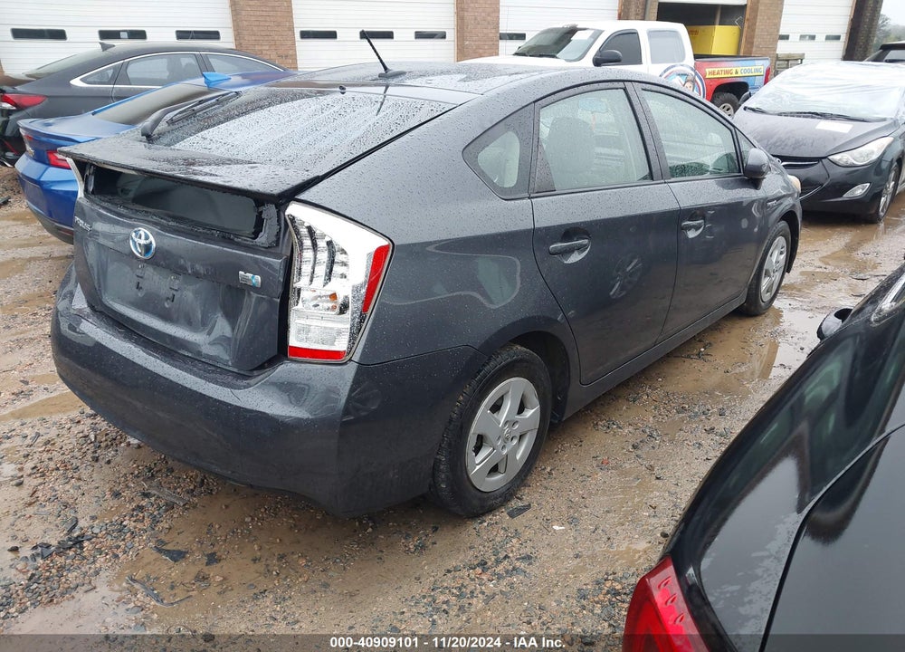 2011 TOYOTA PRIUS TWO VIN: JTDKN3DU5B1453052
