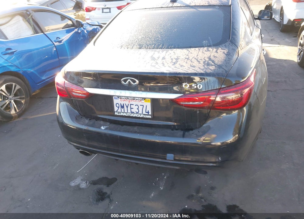 2021 INFINITI Q50 PURE VIN: JN1EV7AP8MM706050