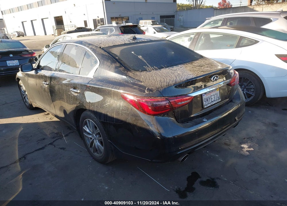 2021 INFINITI Q50 PURE VIN: JN1EV7AP8MM706050