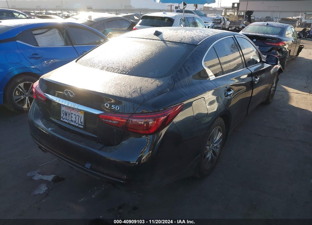 2021 INFINITI Q50 PURE VIN: JN1EV7AP8MM706050