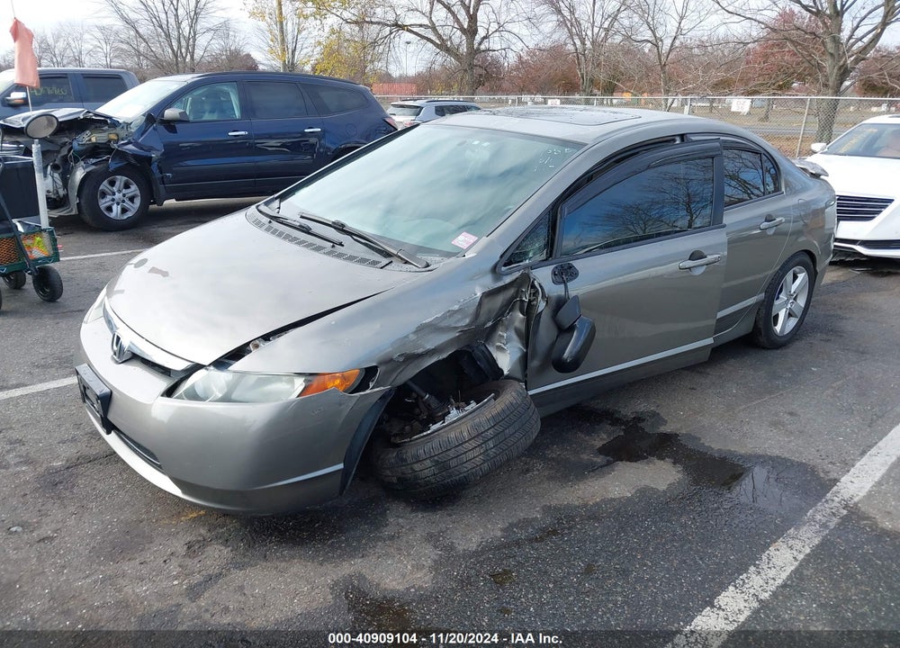 2008 HONDA CIVIC EX VIN: 2HGFA158X8H509789